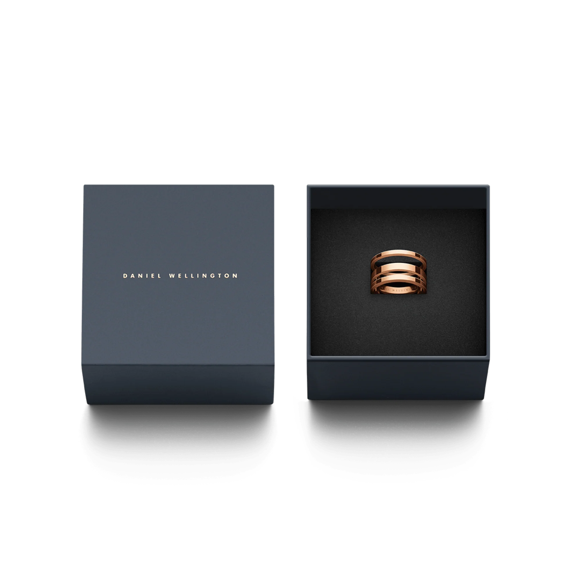 Elan Triad Ring Rose Gold - Image 5
